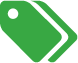 green tag icon